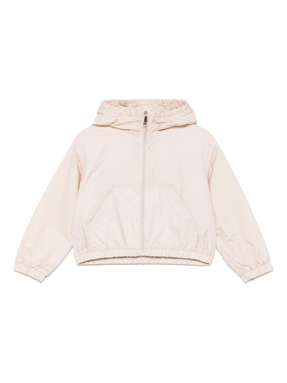 Giubbotto Saria Jacket beige cipria per bambina