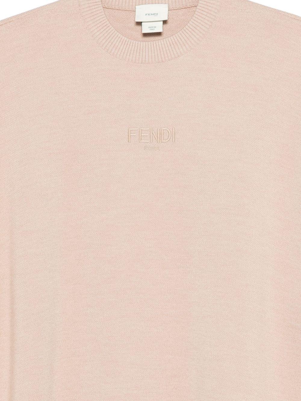 Maglione beige per bambina JFG229AUKU F1P2N Fendi Kids