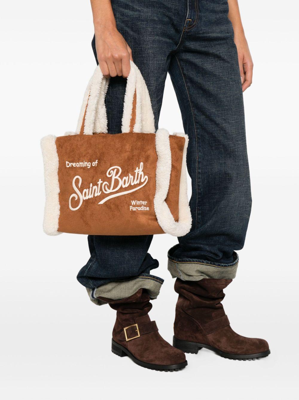 Borsa marrone per bambina COL0031 00486I MC2 Saint Barth Kids