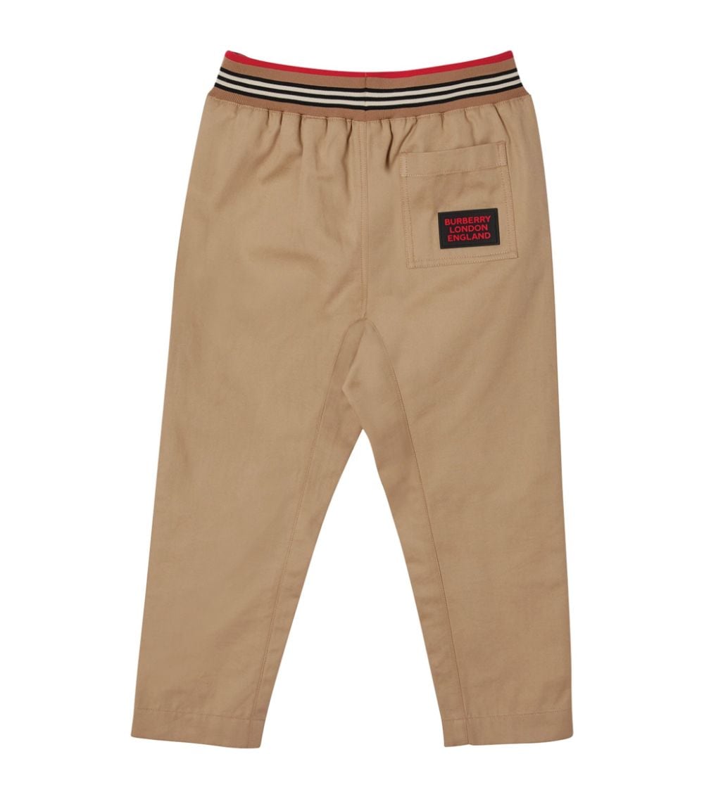 Beige trousers for children