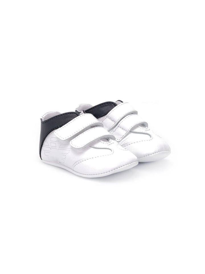 Sneakers bianche per neonato XLX002XON01 B139 Emporio Armani Kids 