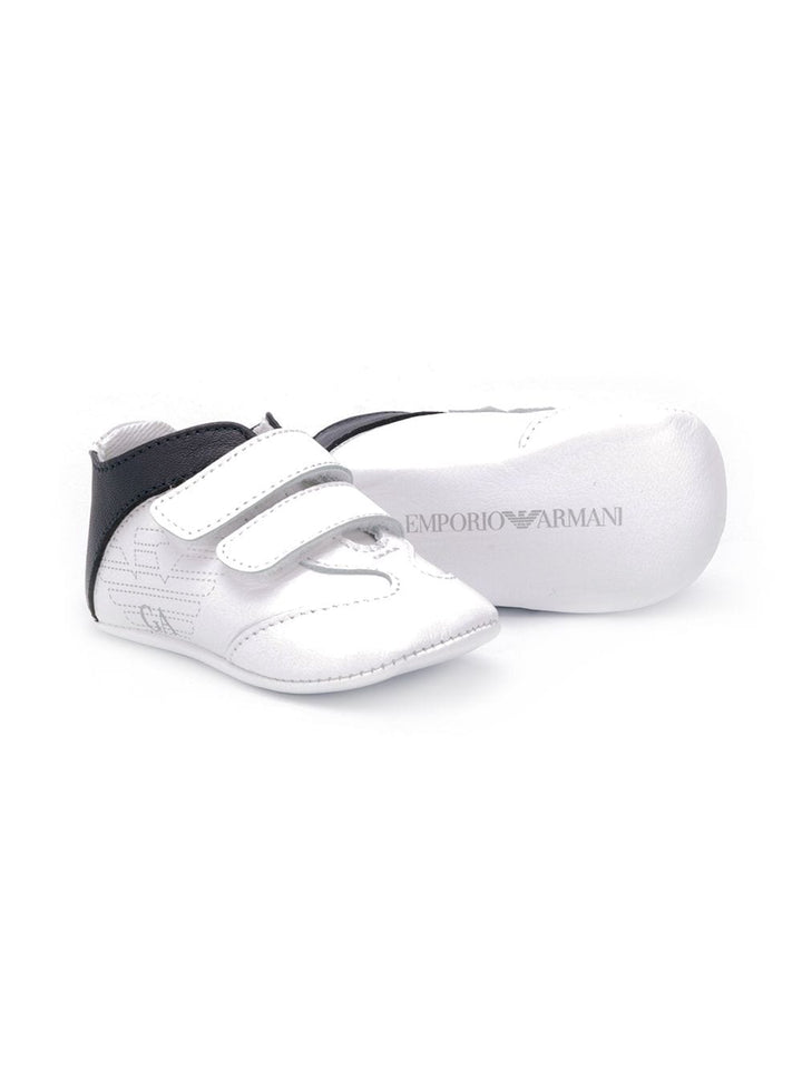 Sneakers bianche per neonato XLX002XON01 B139 Emporio Armani Kids 