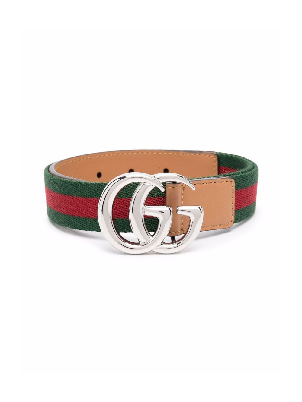 Cintura verde e rosso per bambini con logo