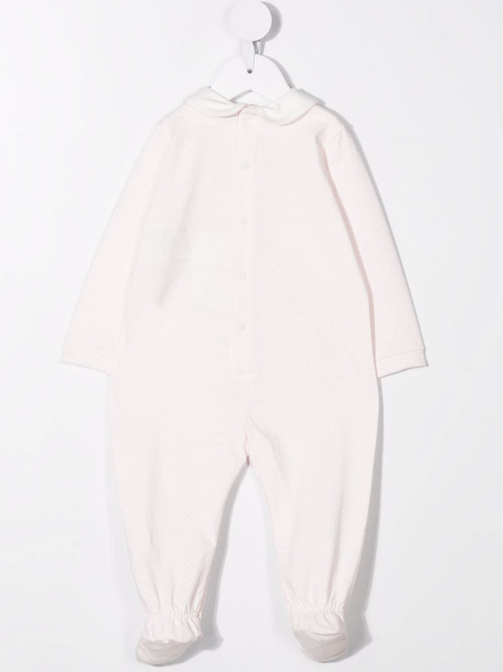 White pajamas for baby girls