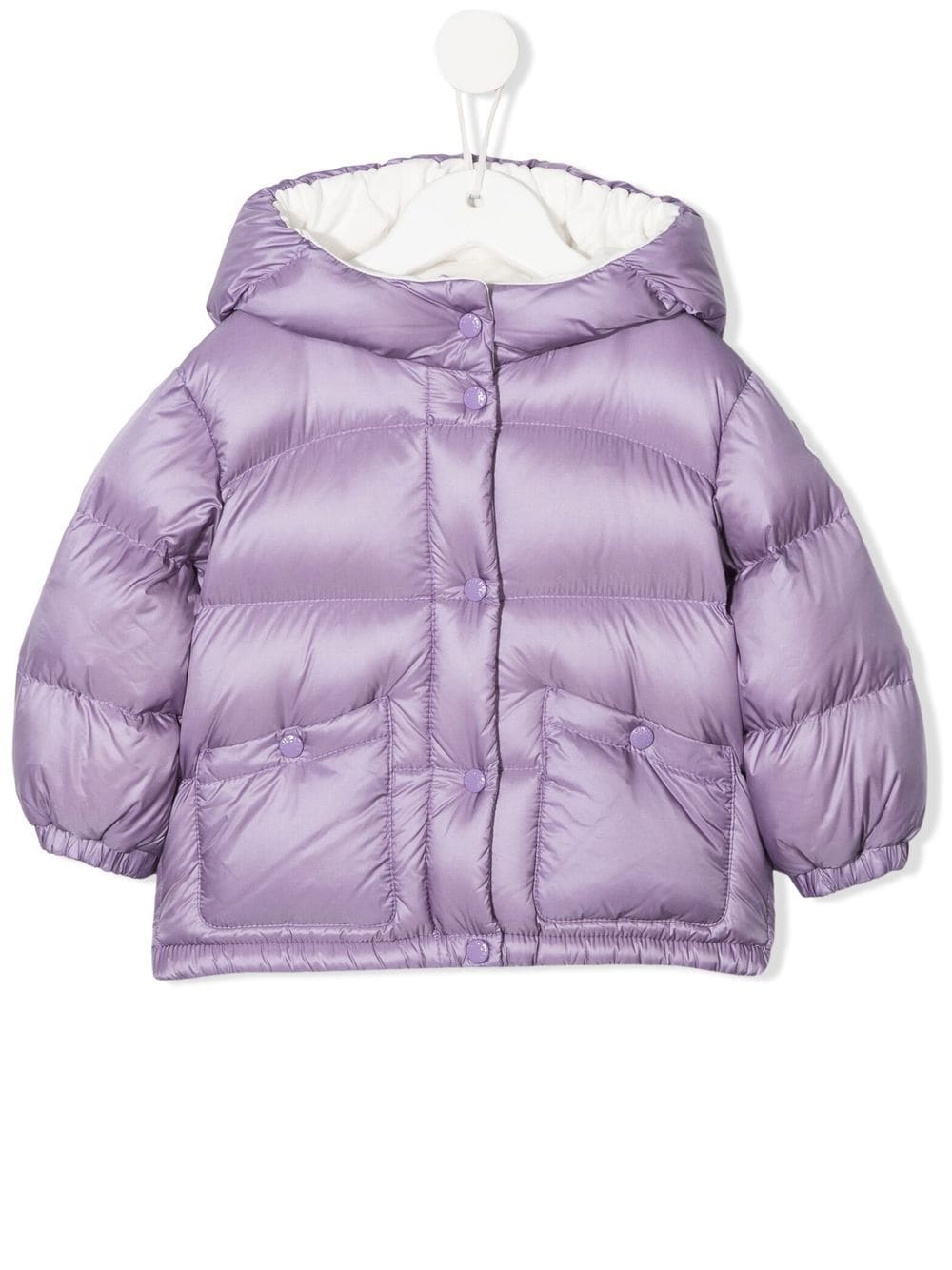 Lila jacket for newborn girls