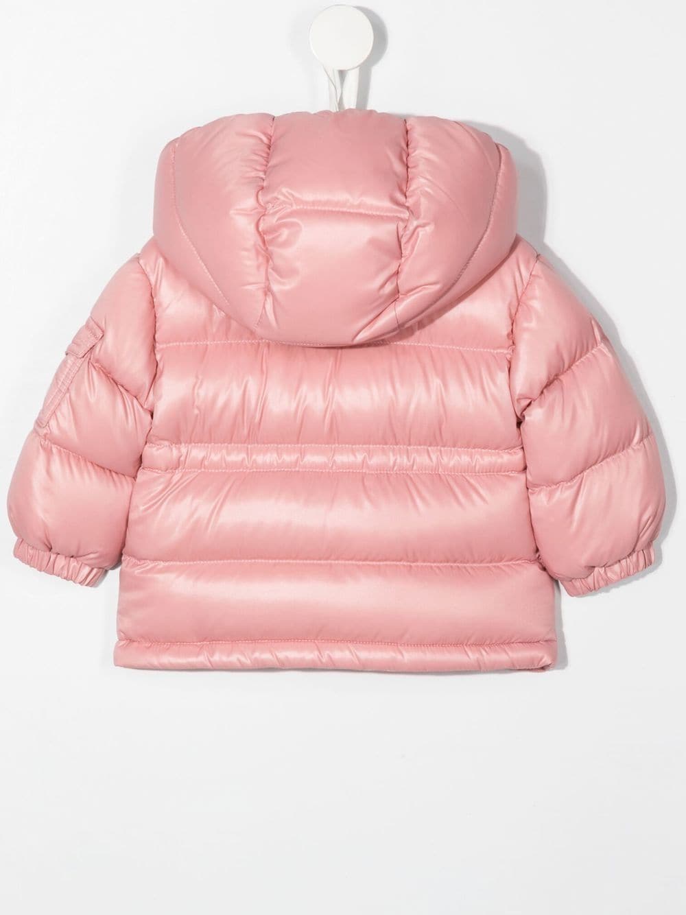 Powder pink jacket for baby girls