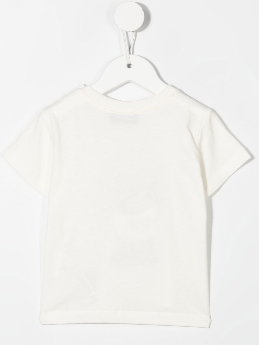 White t-shirt for babies with logo