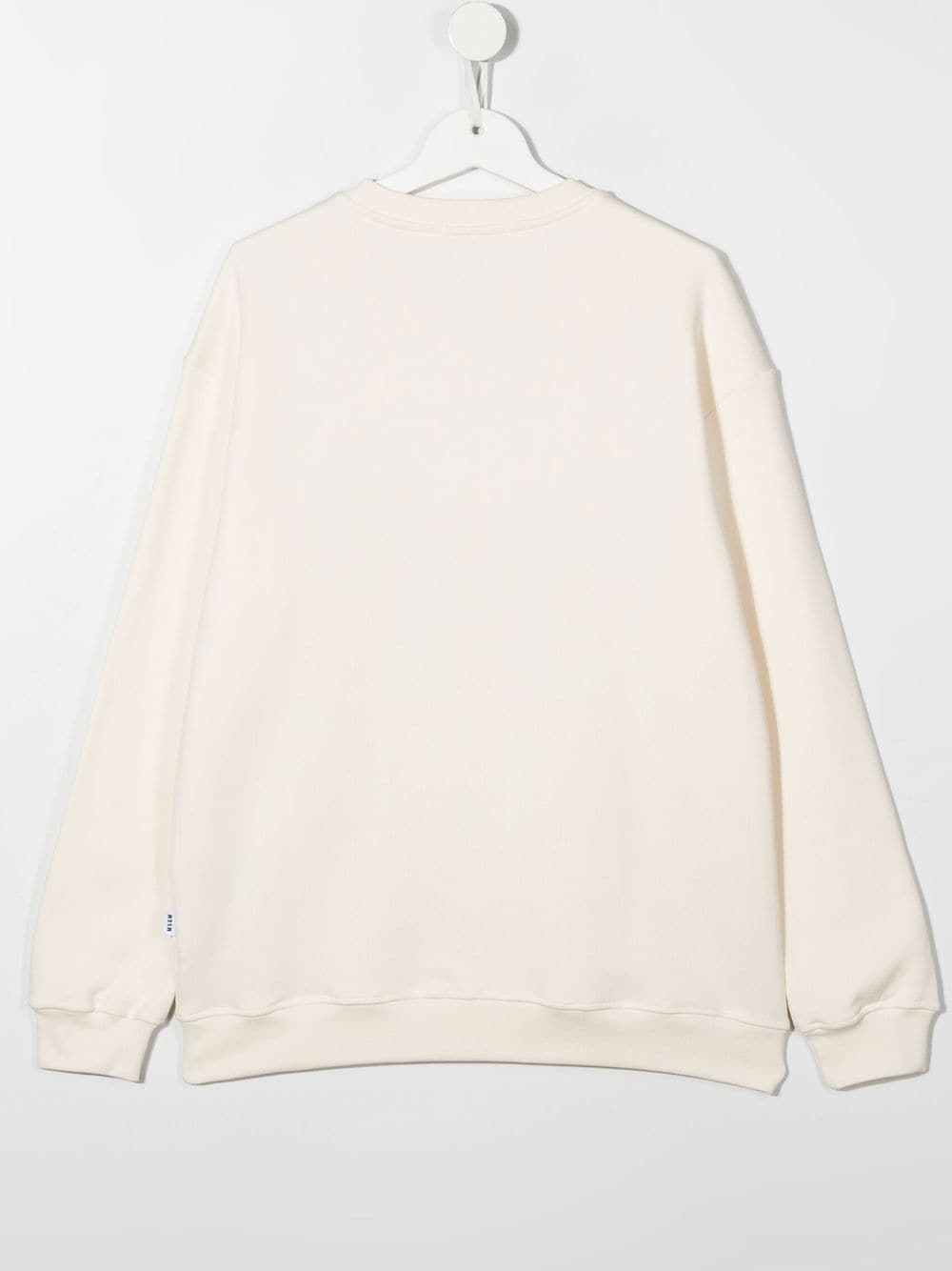 Sweatshirt teen boy cream white