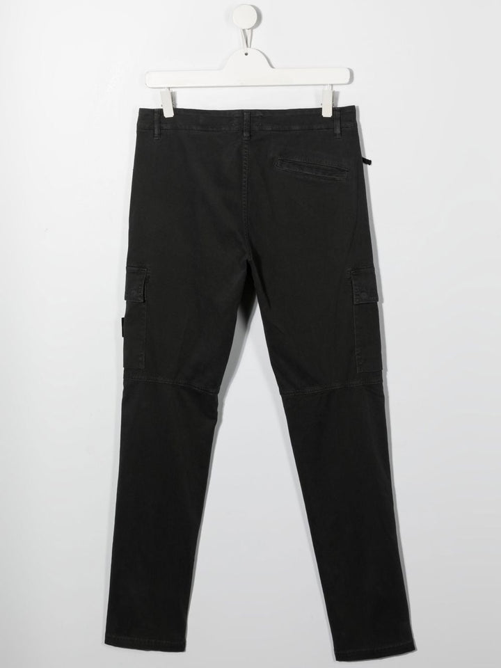 Gray trousers for children