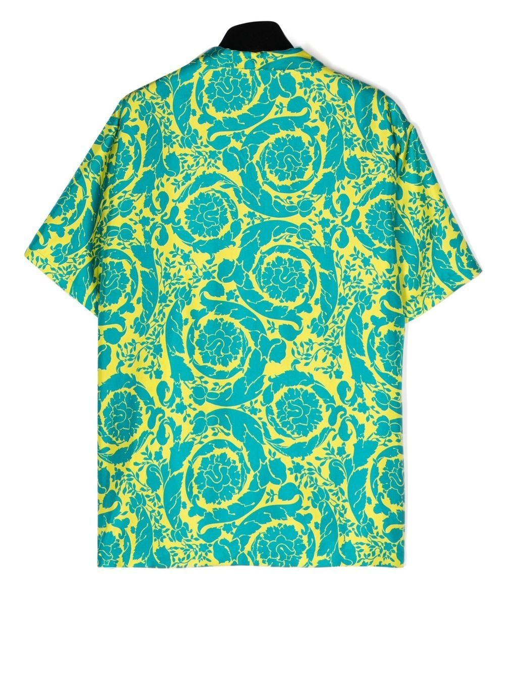Green shirt for boys with print