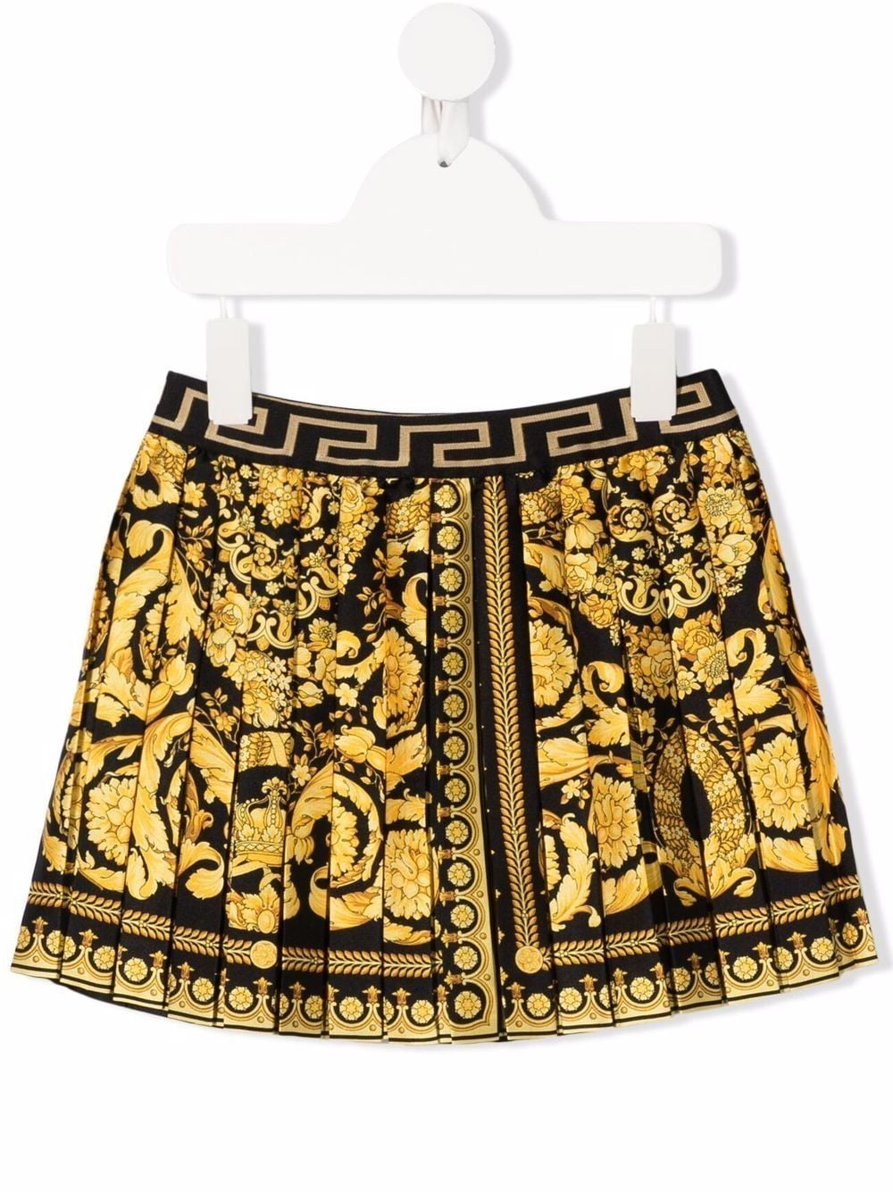 Black and gold skirt for girls