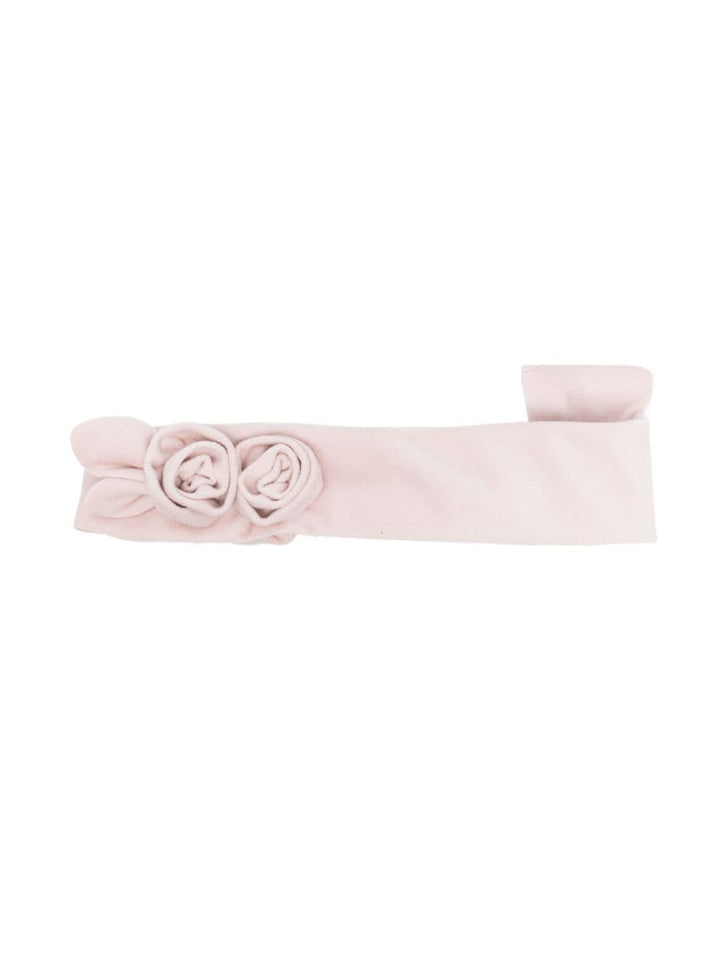 Cerchietto rosa chiaro per neonata