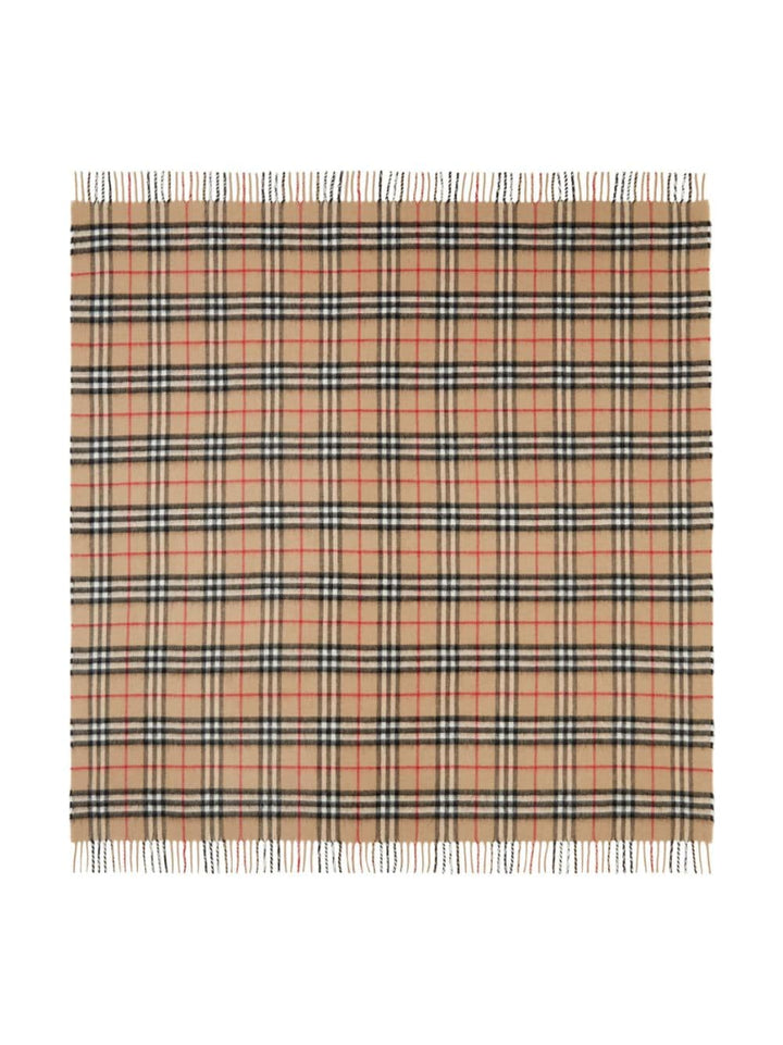 Coperta archive beige per neonato 8070500 A7026 Burberry Kids 