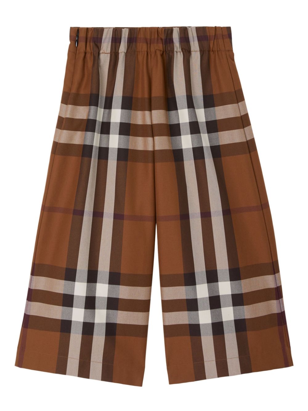 Chocolate brown trousers for girls