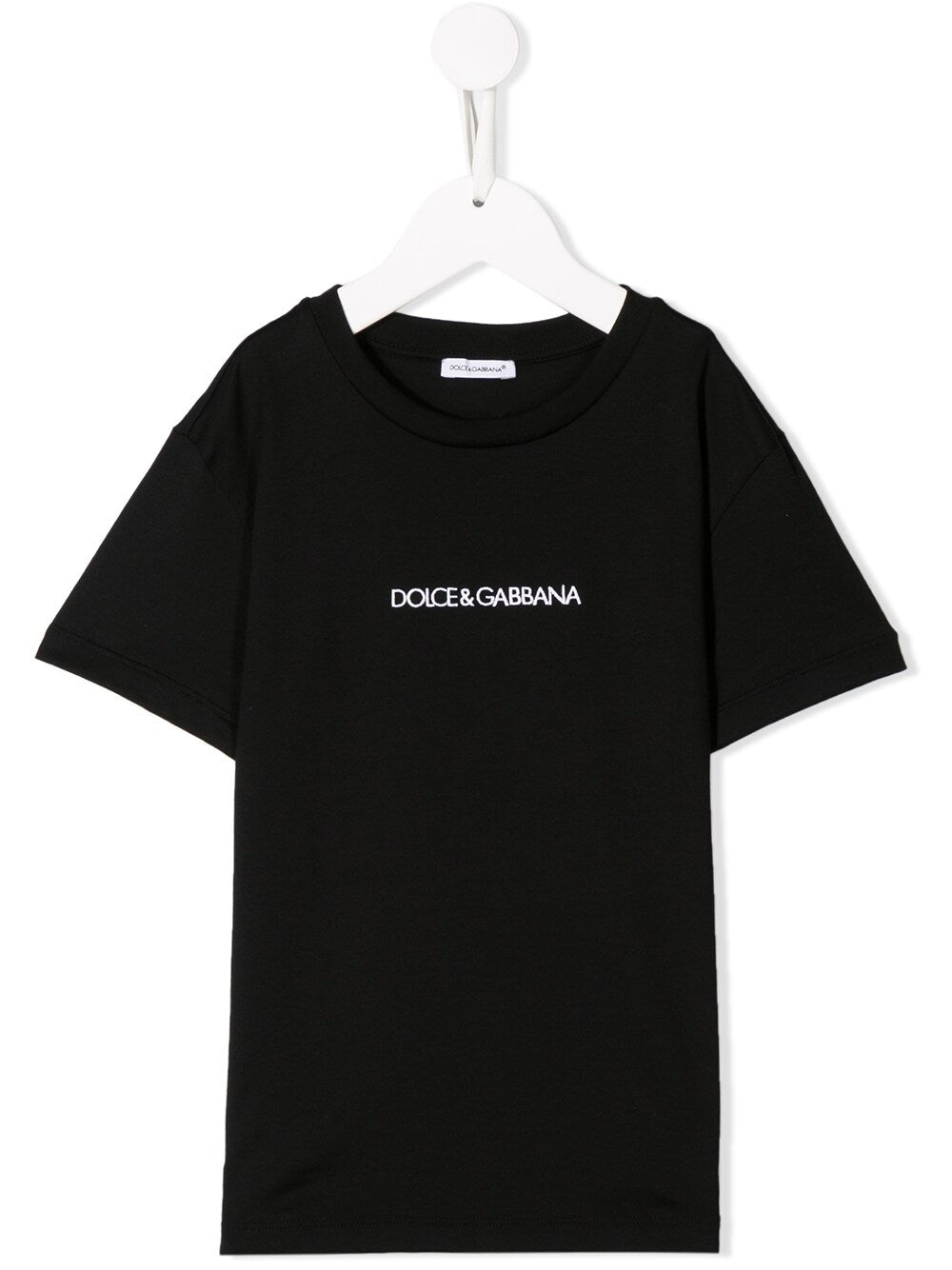 T-shirt nero per bambino L4JT7NG7STN N0000 Dolce & Gabbana Kids 