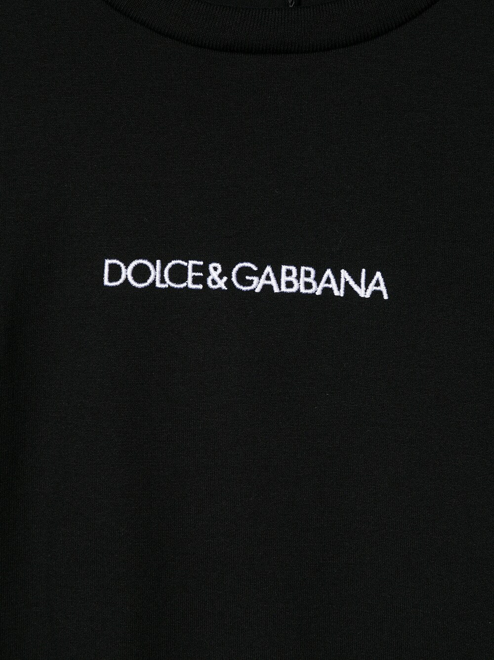 T-shirt nero per bambino L4JT7NG7STN N0000 Dolce & Gabbana Kids 