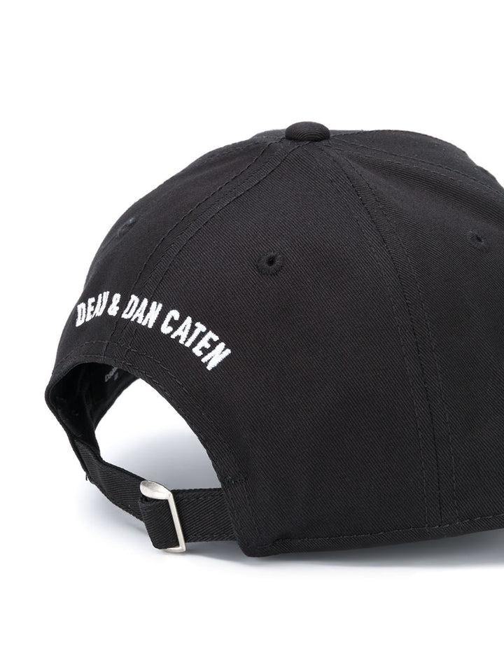Black ICON hat for children