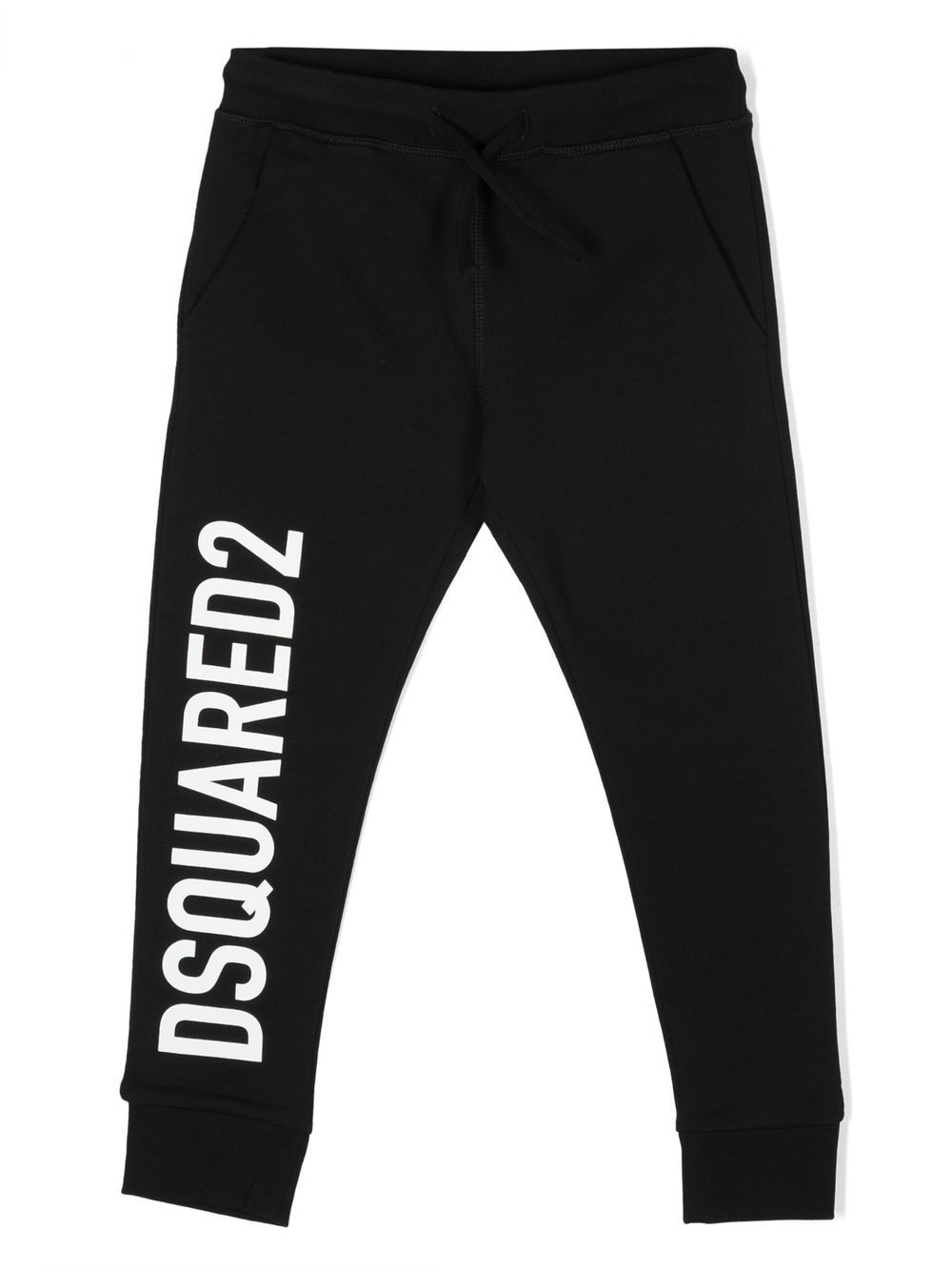 Black sports trousers for children