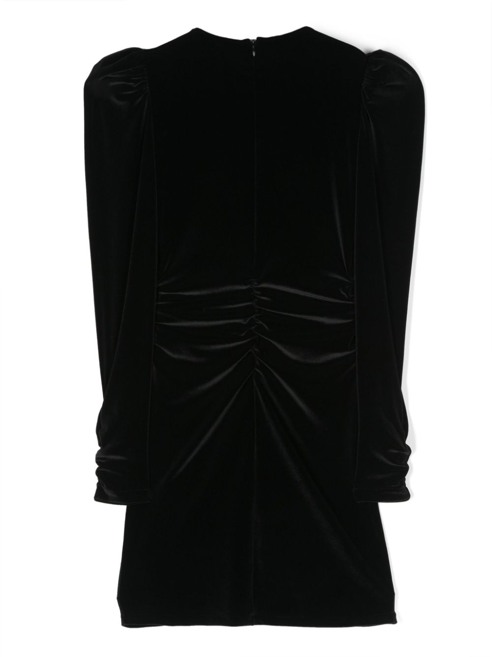 Black velvet dress for girls