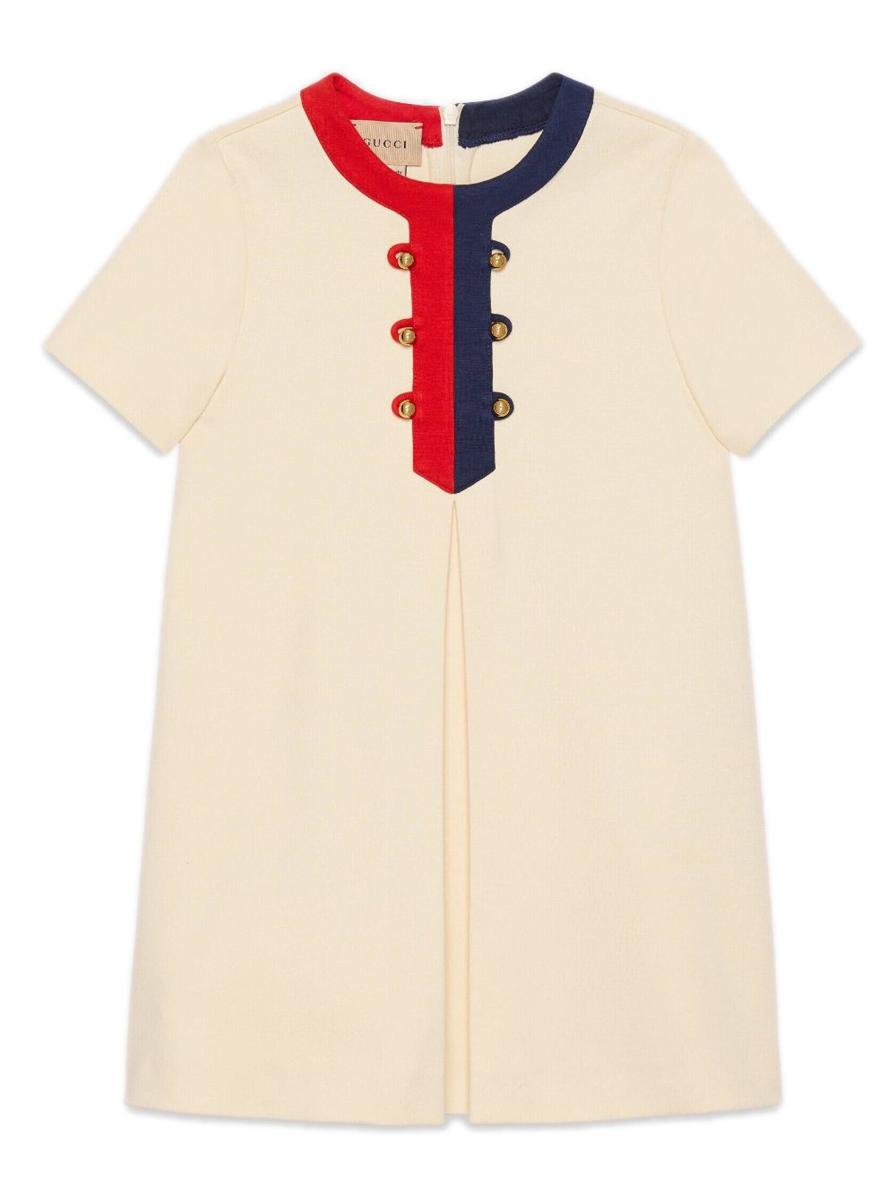 Abito bianco avorio per bambina 745905XJFOE 9303 Gucci Kids 
