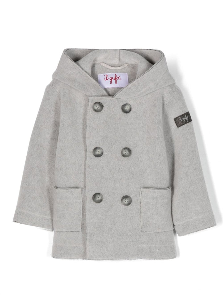 Gray coat for newborn