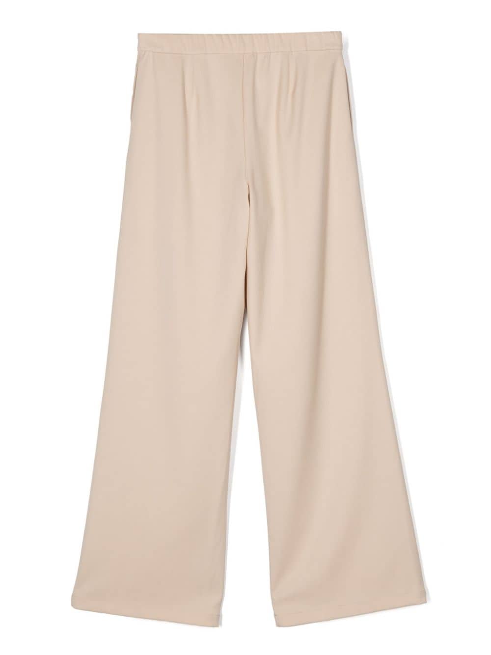 Beige trousers for girls