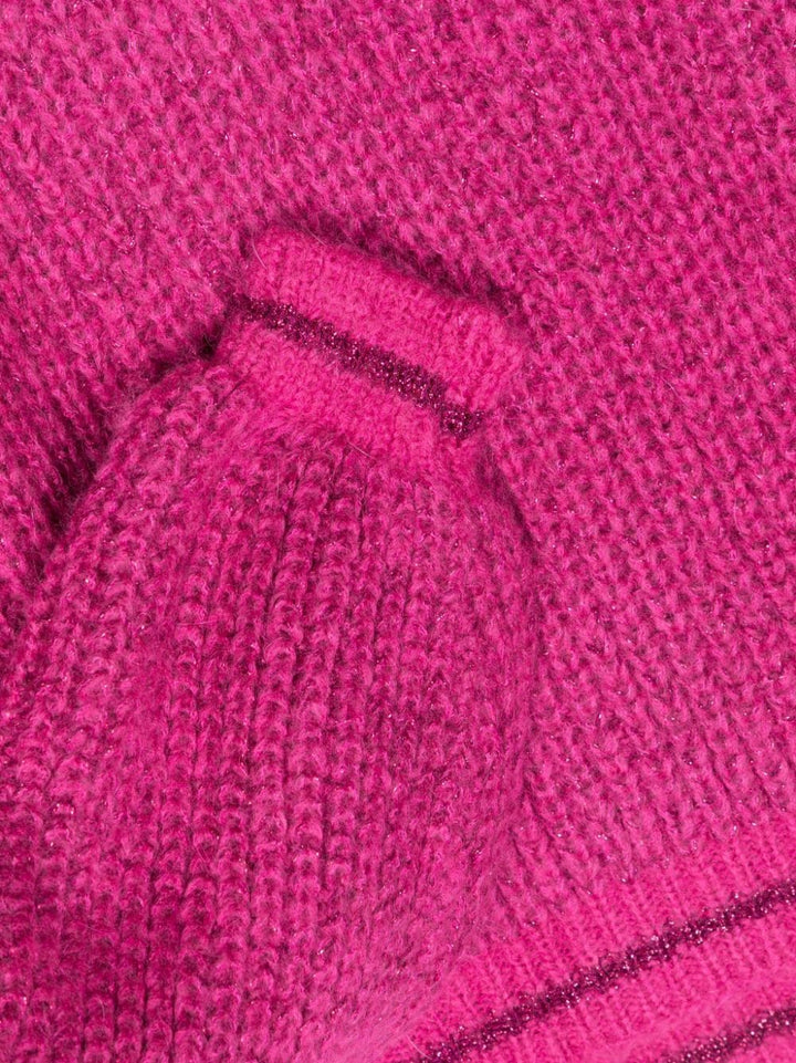 Maglione rosa per bambina