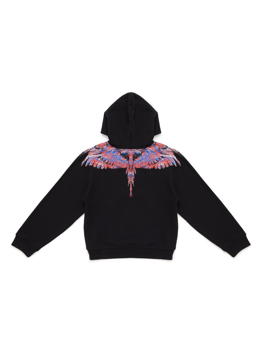 Black sweatshirt for boys with pink wings