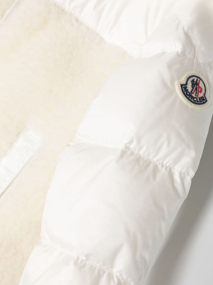 Giubbotto Anim crema per neonata 9511A00005595FE 034 Moncler Kids 