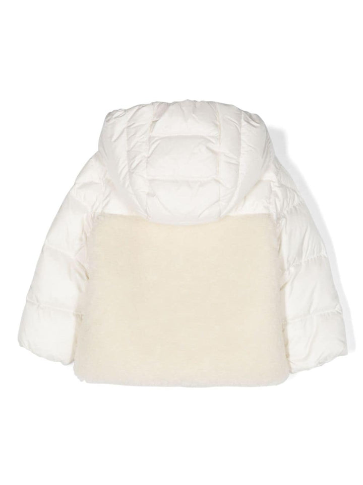 Giubbotto Anim crema per neonata 9511A00005595FE 034 Moncler Kids 