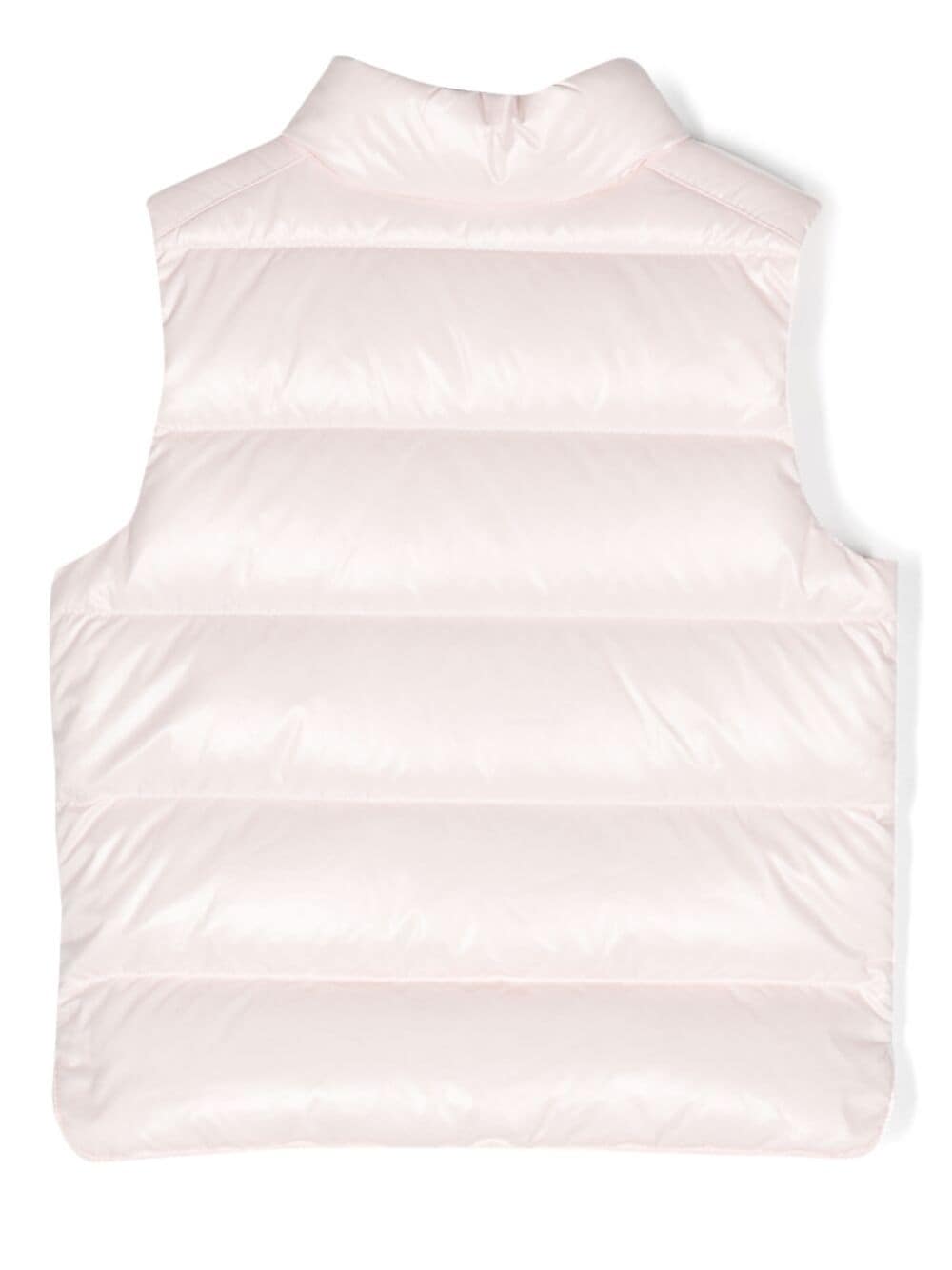 Light pink bernard vest for baby girl