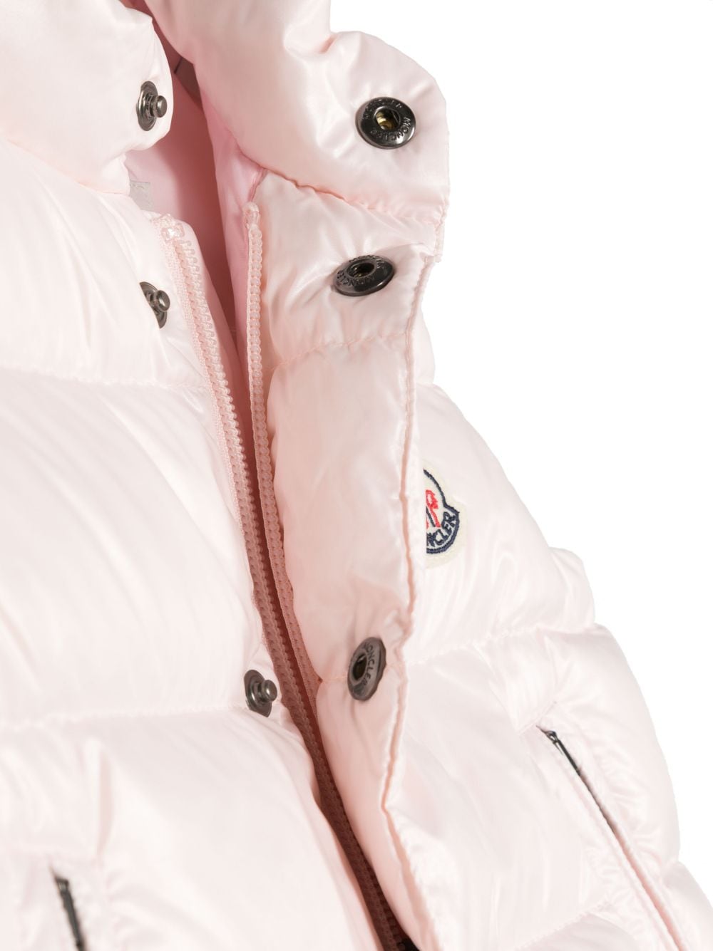 Light pink bernard vest for baby girl