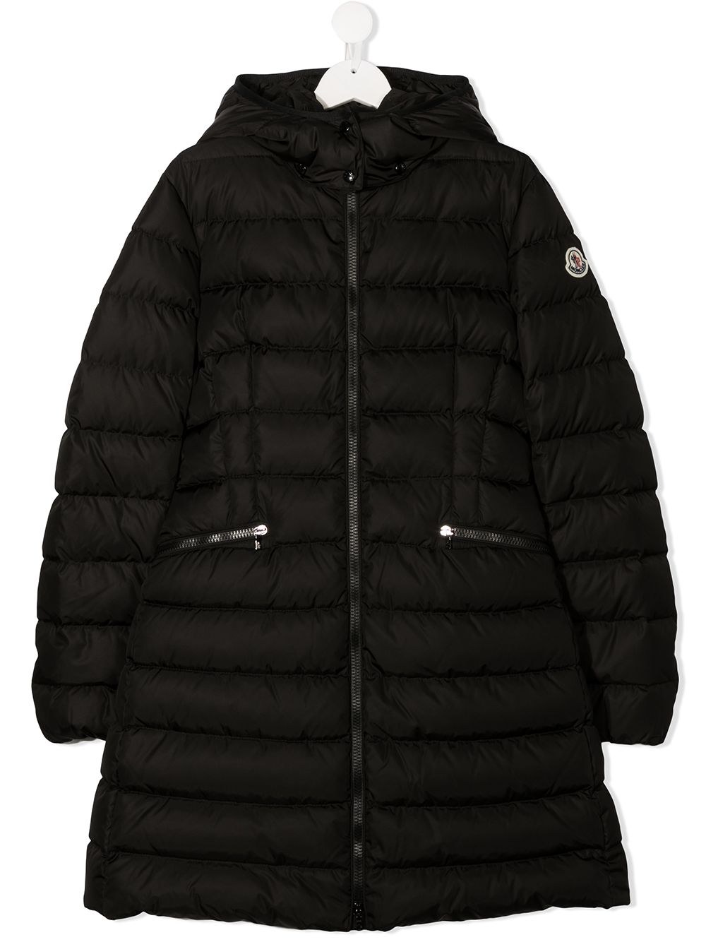 Black Charpal coat for girls