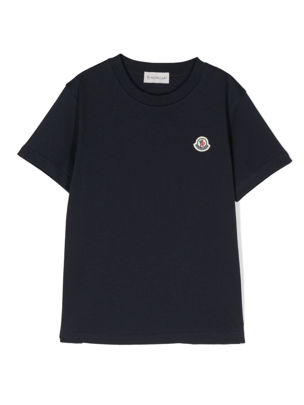 T-shirt bambino blu con logo