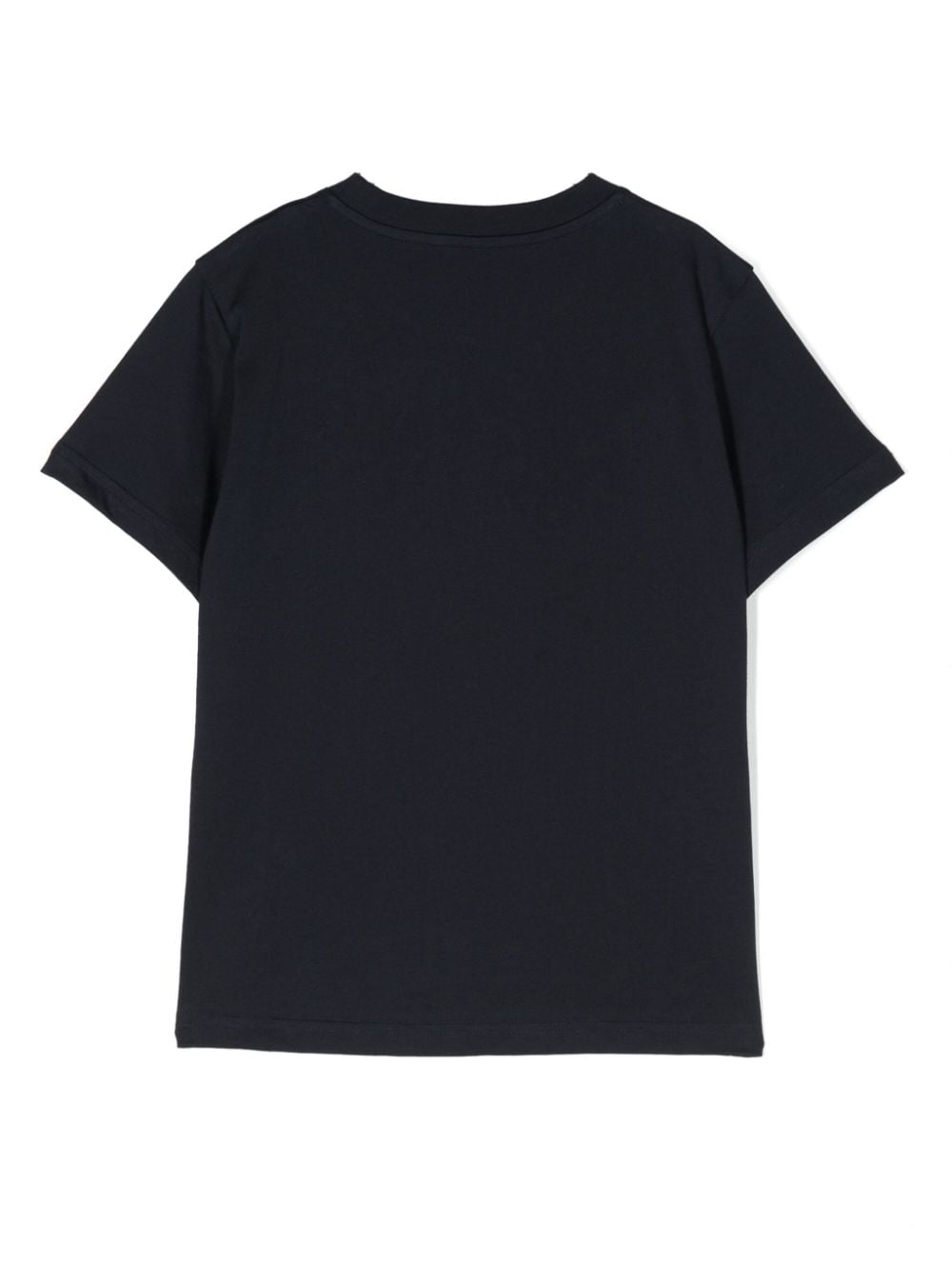 T-shirt bambino blu con logo