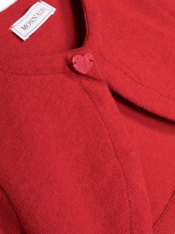 Red cardigan for girls