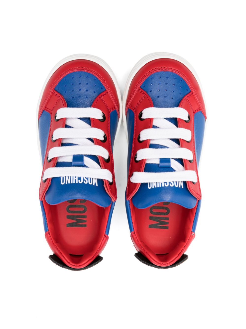 Sneakers blu e rosso per bambino