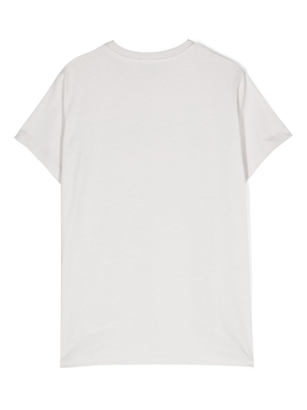 Gray t-shirt for boys with logo