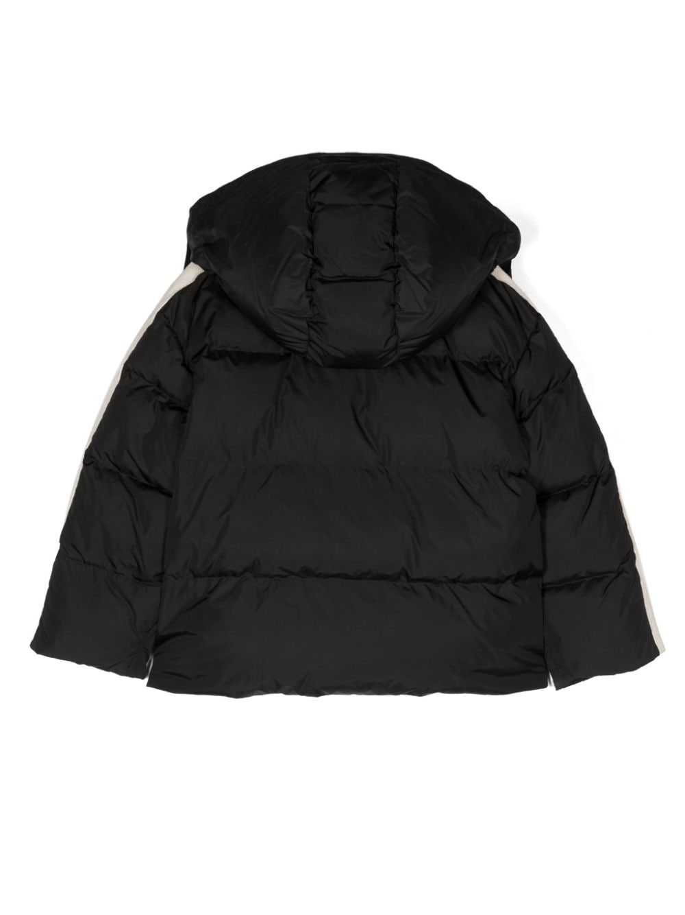 Black jacket for boys with logo