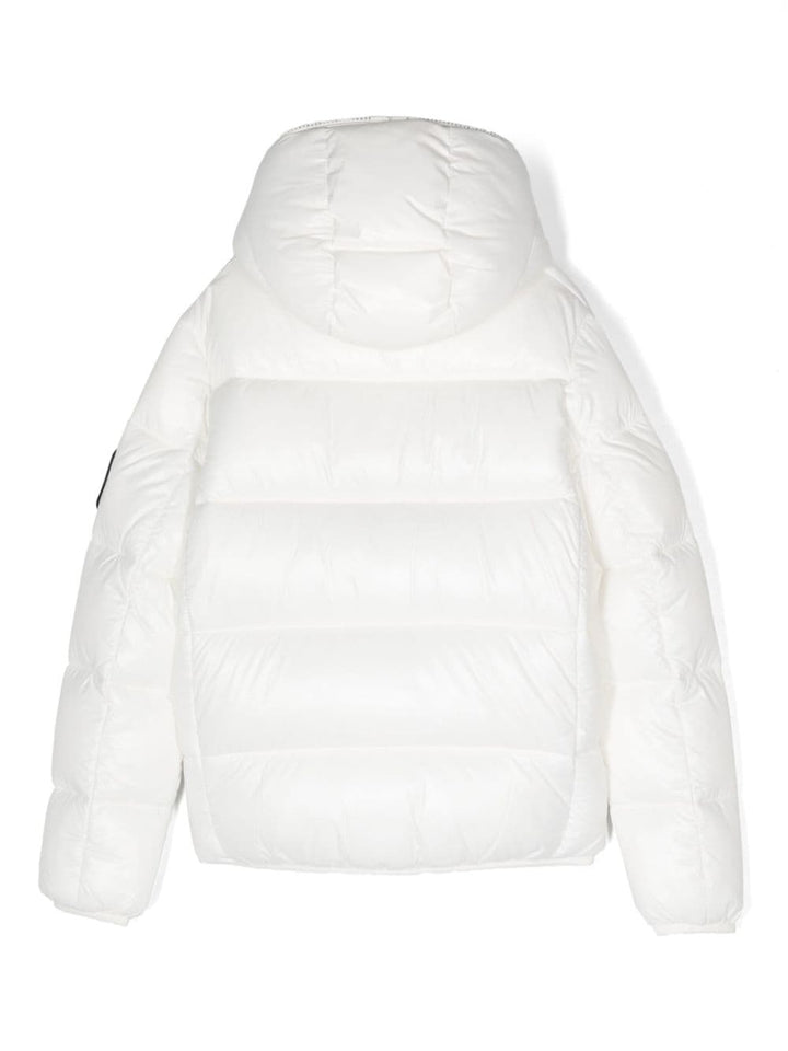White padded jacket for children