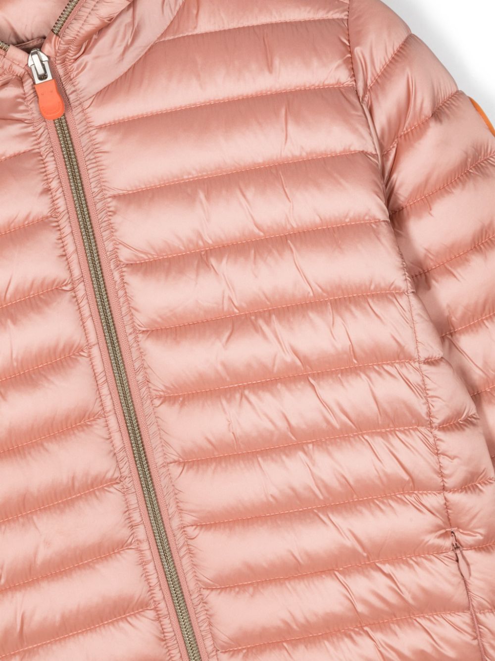 Pink padded jacket for girls