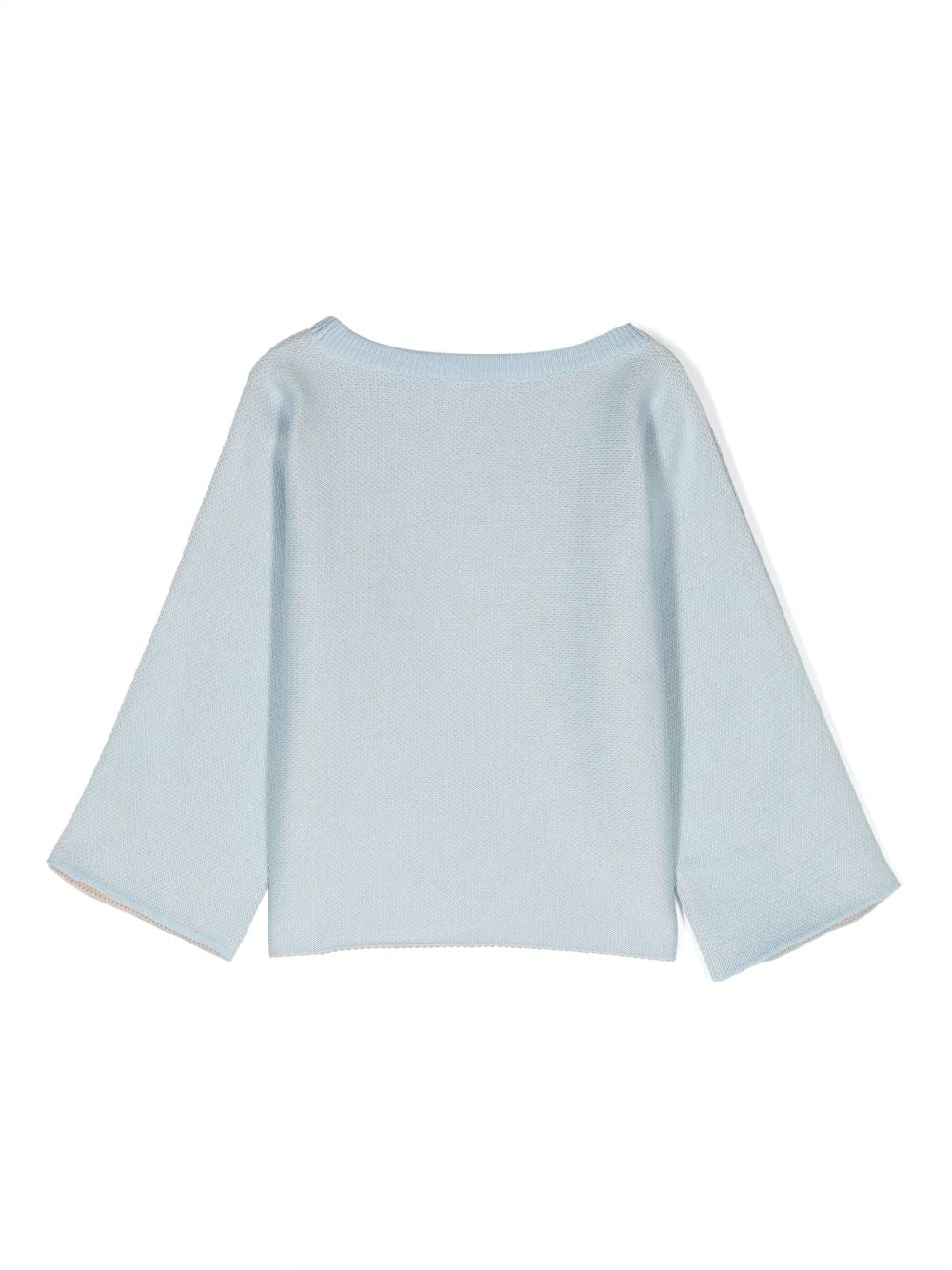 Light blue sweater for girls