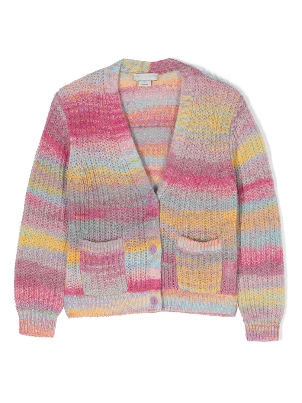 Multicolored cardigan for girls