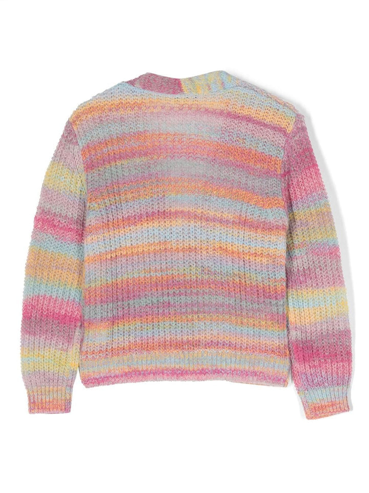 Multicolored cardigan for girls