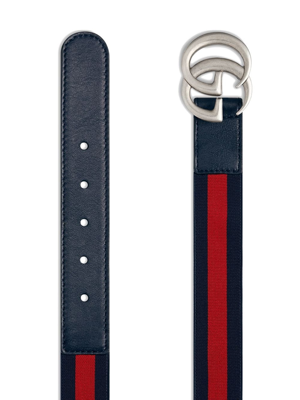 Cintura blu e rosso per bambini 432707HAENN 8497 Gucci Kids 