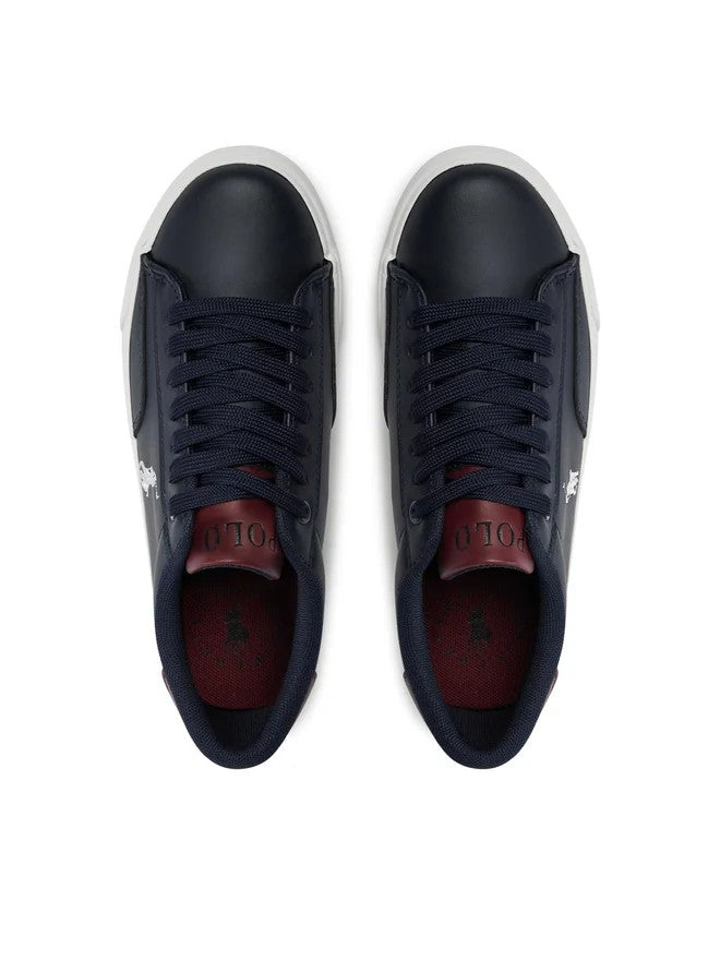 Sneakers blu navy per bambino RF104278 THE Ralph Lauren Kids 