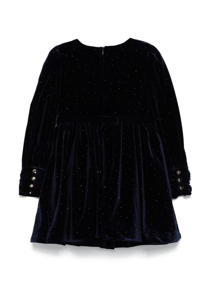 Midnight blue dress for girls