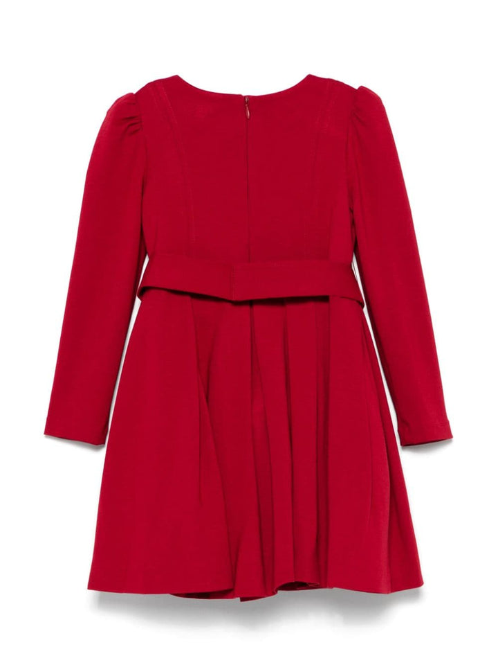 Red dress for little girls