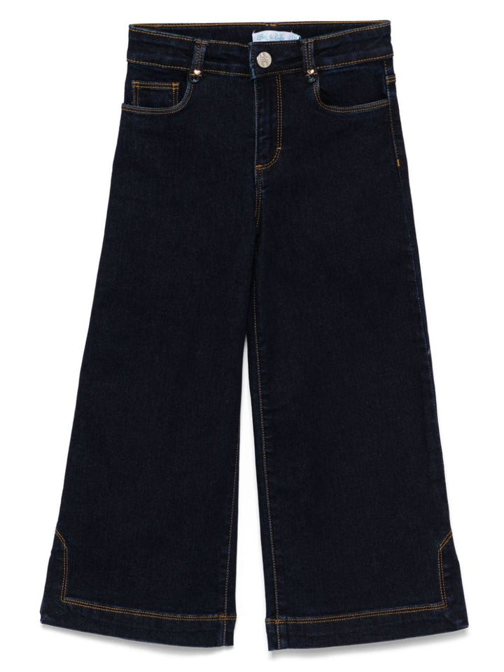 Jeans blu navy per bambina