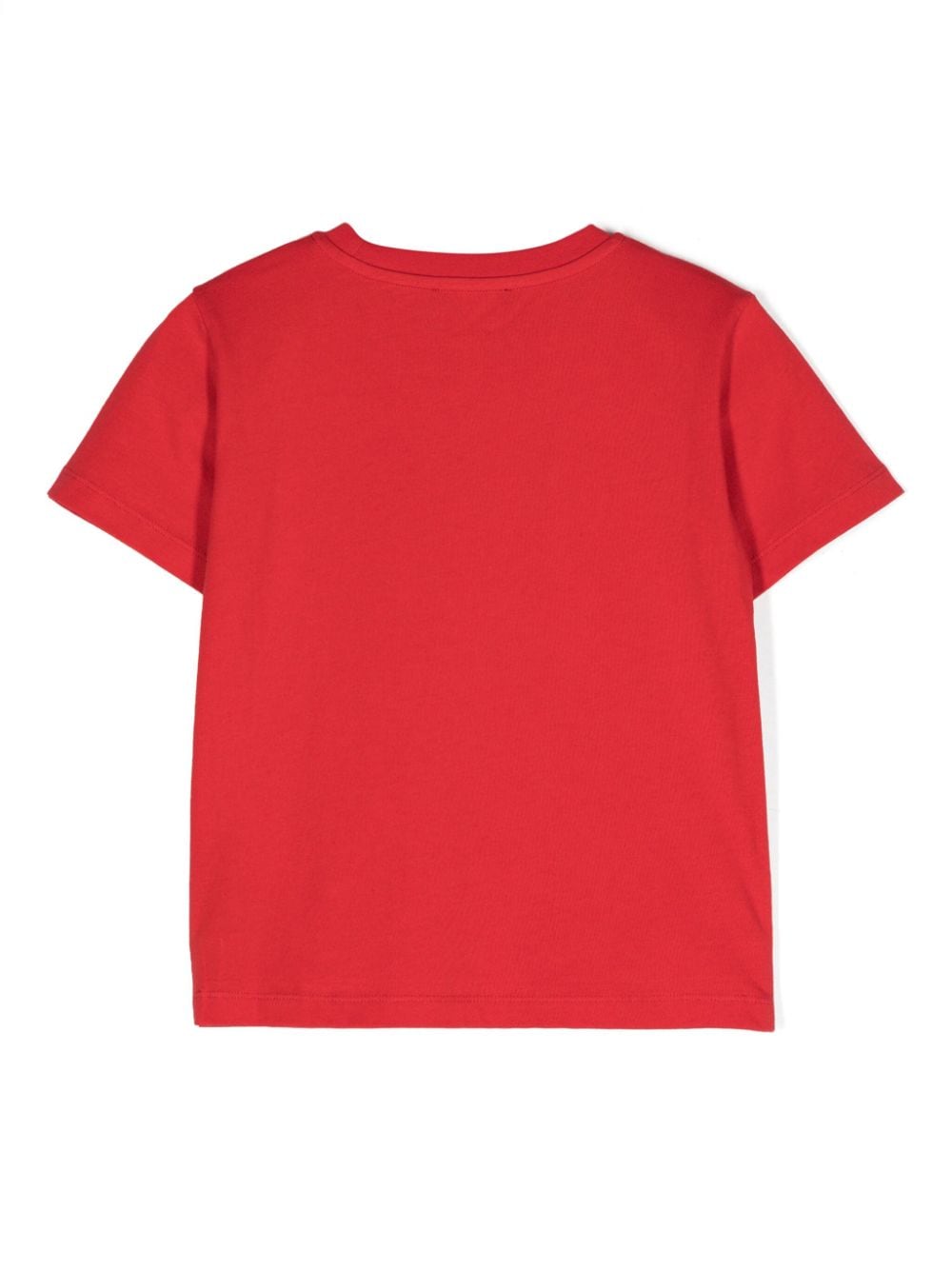 T-shirt per bambina in cotone rossa